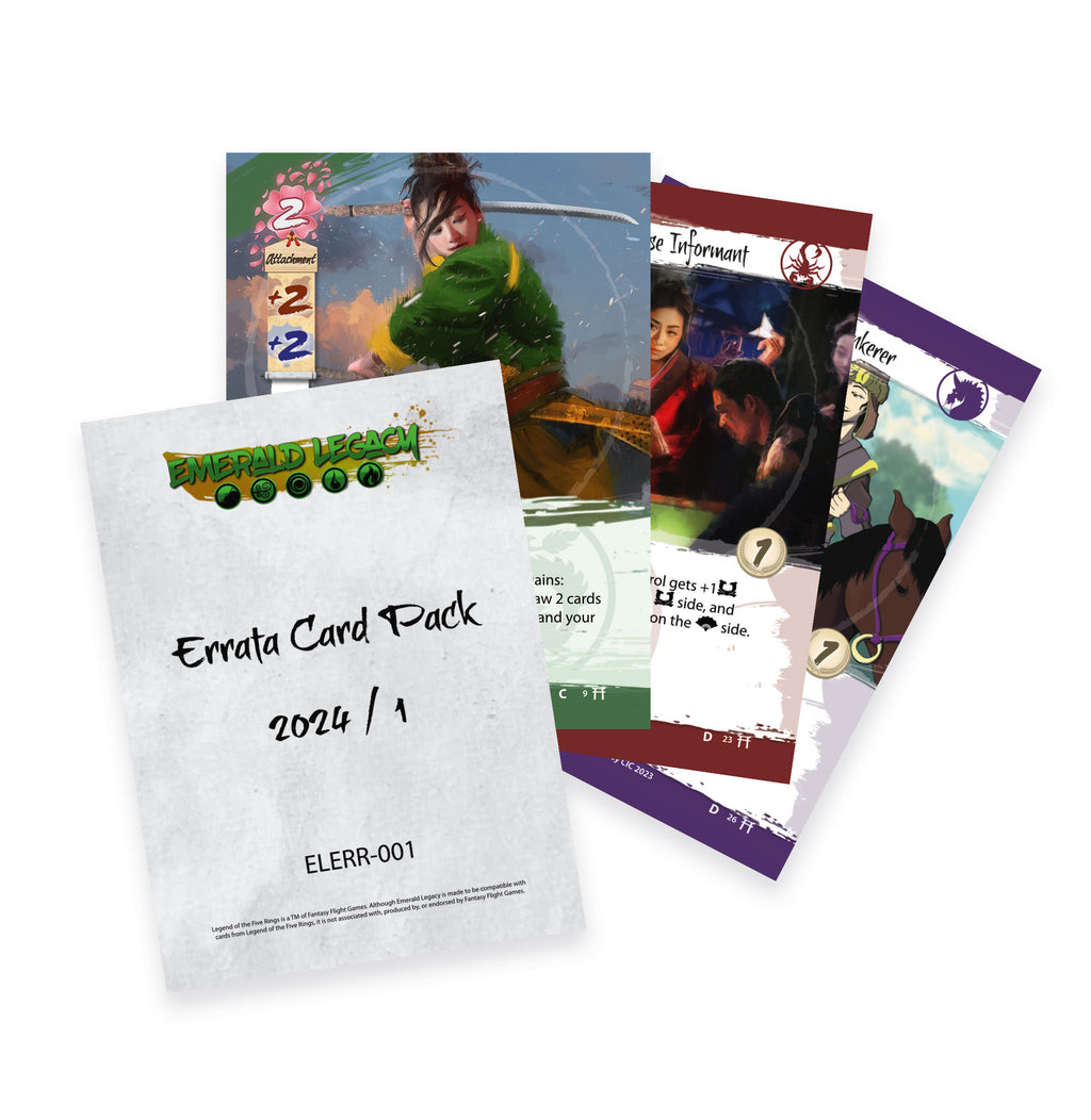 Errata Cards (Through the Mists or Restoration of Balance)