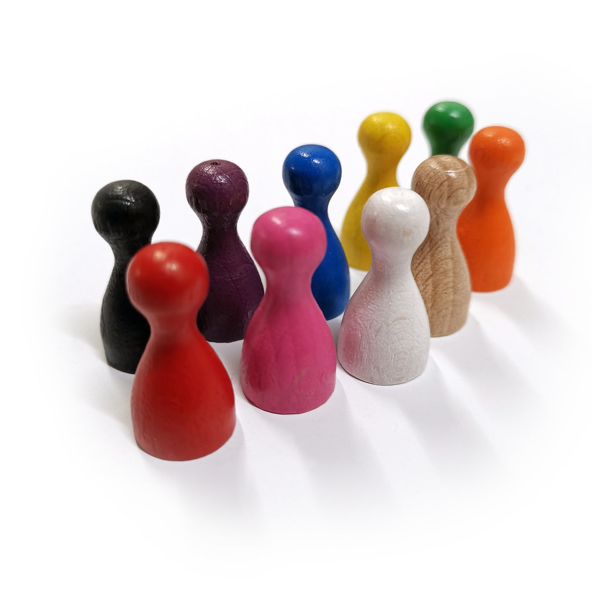 Wooden pawns